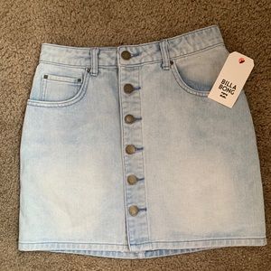 Billabong Denim Skirt NWT